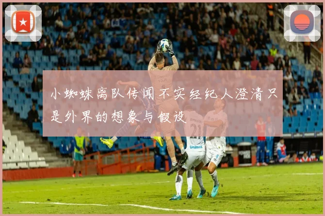 小蜘蛛离队传闻不实经纪人澄清只是外界的想象与假设